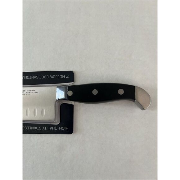 Henckels Statement 7” Hollow Edge Santoku Knife High Quality Stainless Steel New - Picture 6 of 6